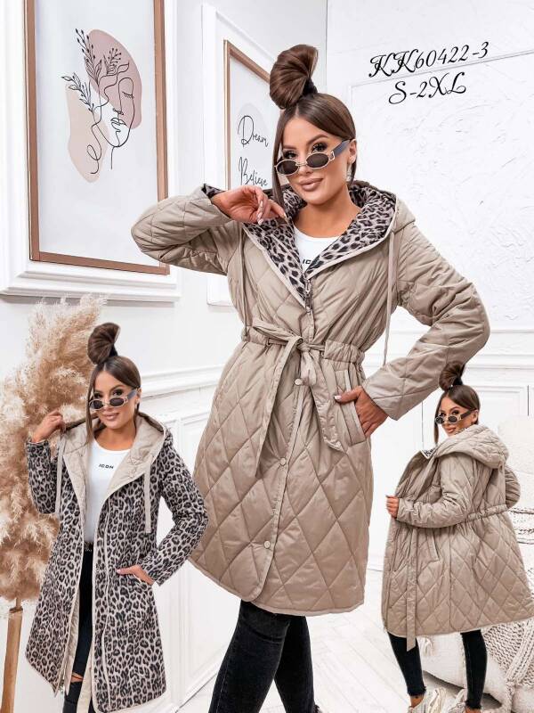 Plaszcze damkie  Roz S-2XL, 1 Kolor Paczka 5 szt 1